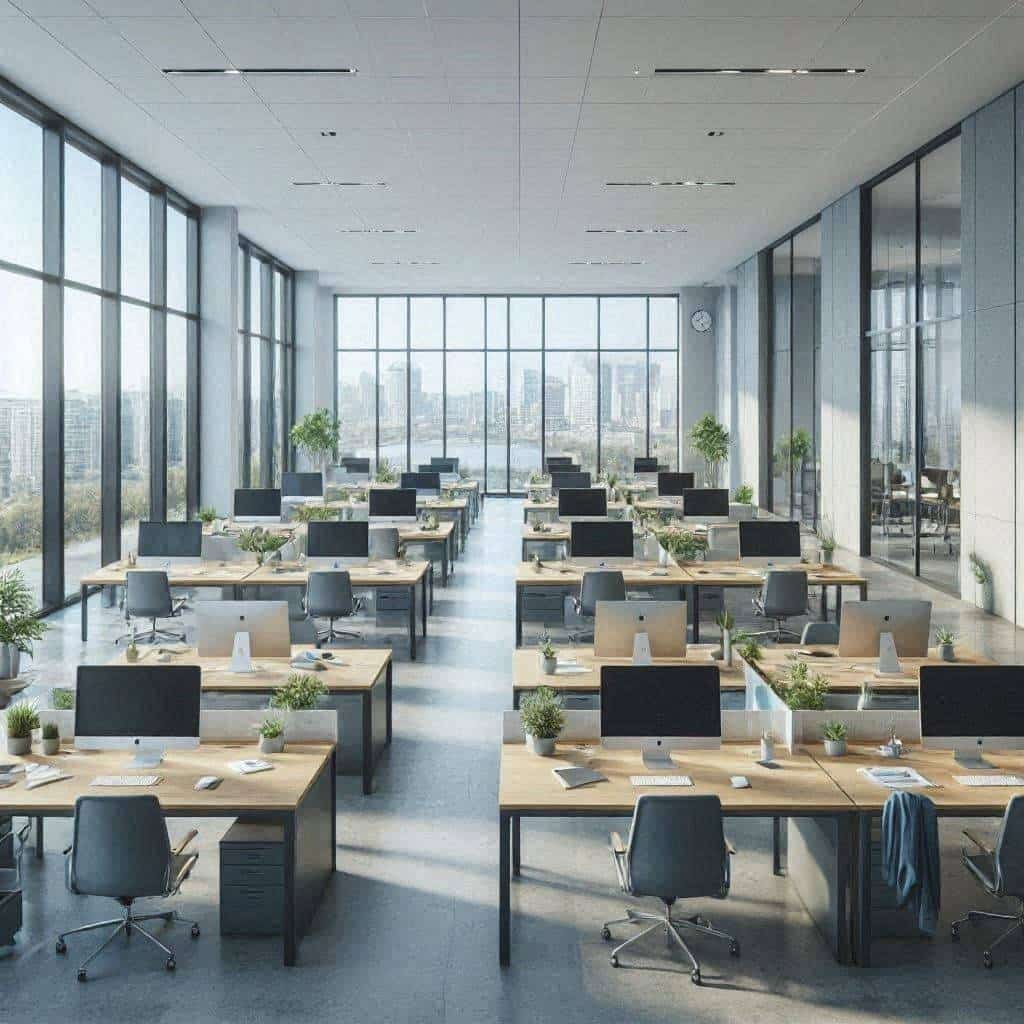 库存盘点临时开展场景下人事部门写字楼办公的前台接待区规划该如何复盘